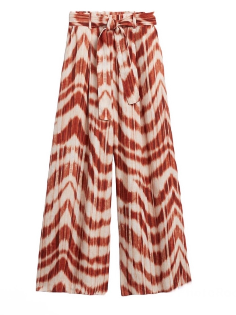 Banana Republic Meridian linen wide leg pants size 8